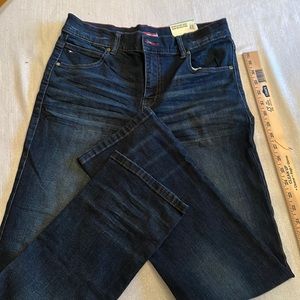 TOMMY HILFIGER straight leg boys revolution blue denim jeans size 16 slim fit
